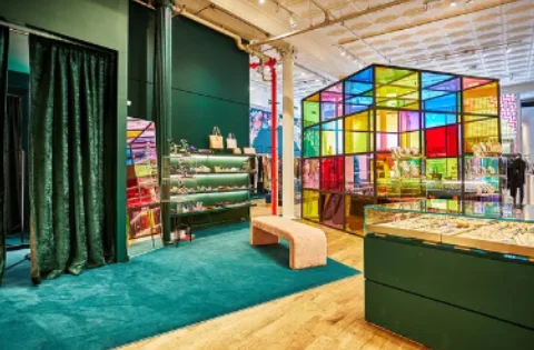 Flying Solo SoHo store interior