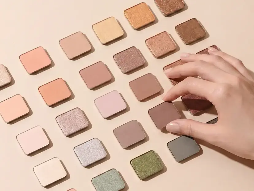 Choosing shades from a grid of magnetic pans